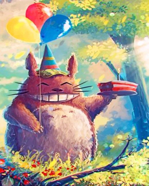 Happy Totoro Animes Paint By Numbers.jpg