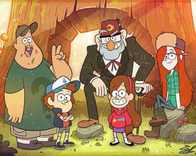 Aesthetic Gravity Falls Paint By Numbers.jpg