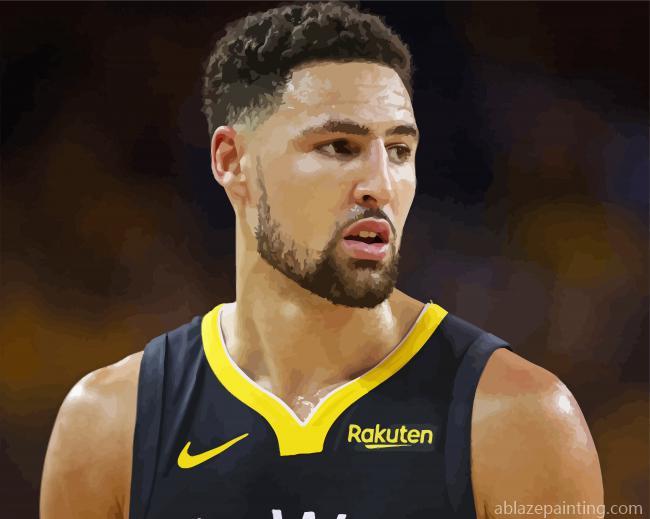 American Player Klay Thompson Paint By Numbers.jpg