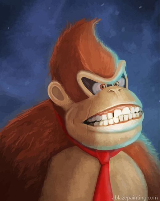 Donkey Kong Art Paint By Numbers.jpg