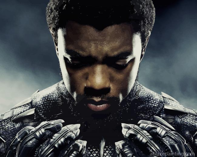 Chadwick Boseman As Black Panther New Paint By Numbers.jpg