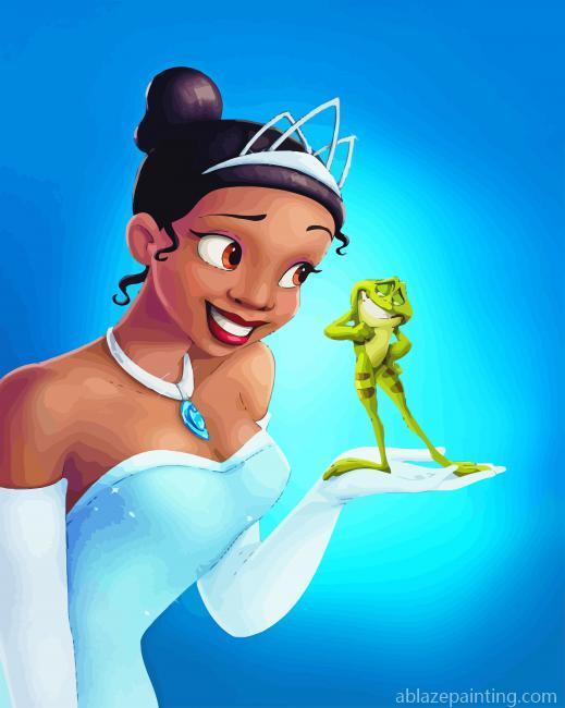 The Princess Tiana And The Frog Paint By Numbers.jpg