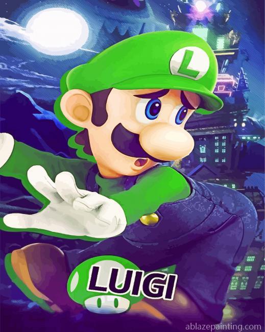 Cool Luigi Paint By Numbers.jpg