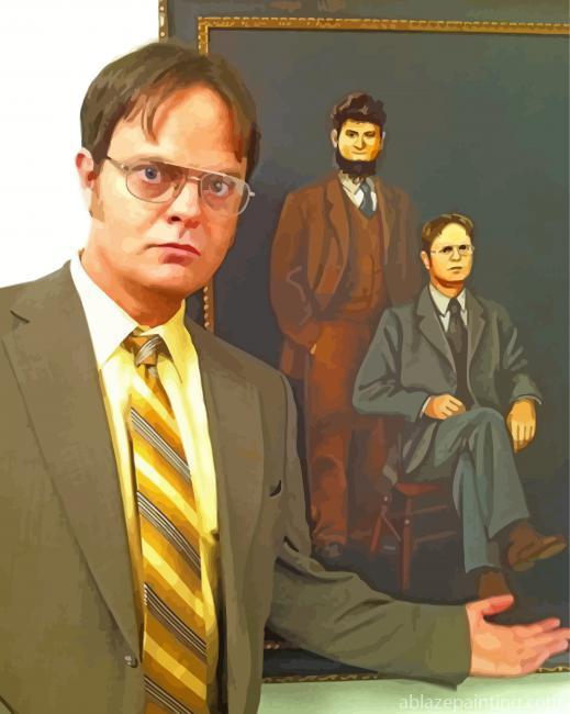 The Actor Dwight Schrute Paint By Numbers.jpg