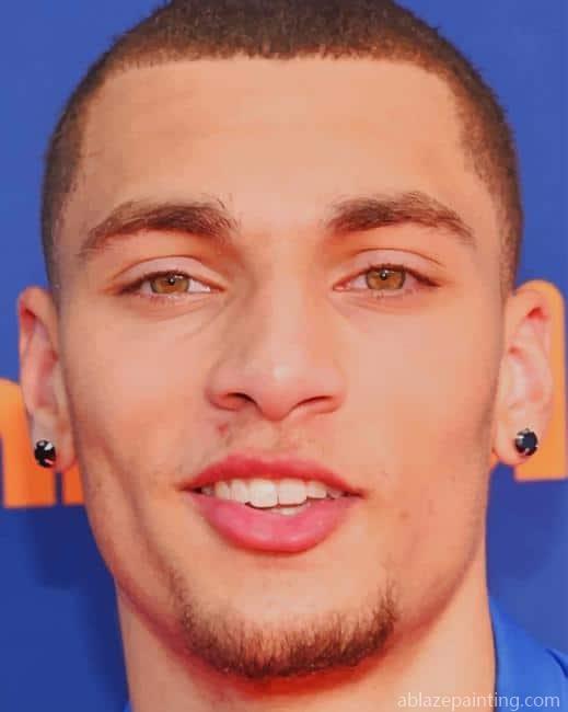 American Basketball Player Zach Lavine New Paint By Numbers.jpg