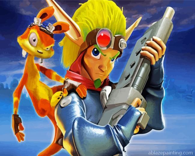 Jak And Daxter Paint By Numbers.jpg