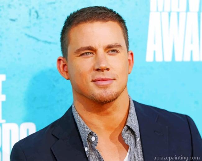 Channing Tatum American Actor Famous Paint By Numbers.jpg