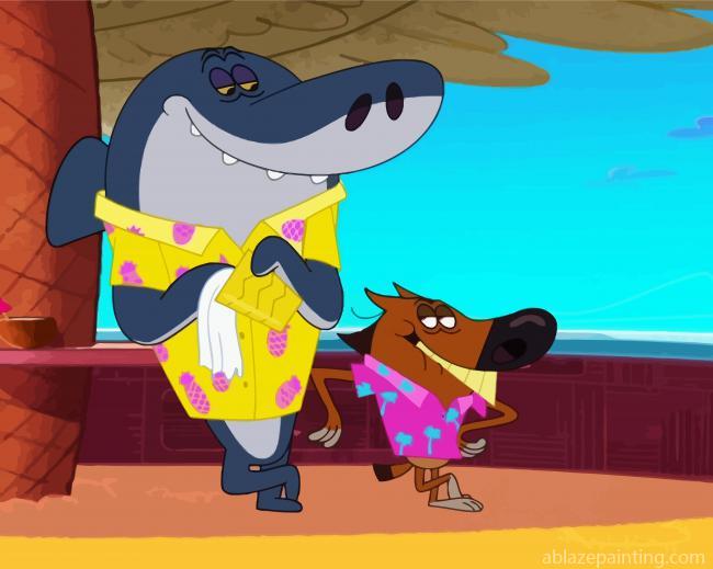 Zig And Sharko Animation Paint By Numbers.jpg
