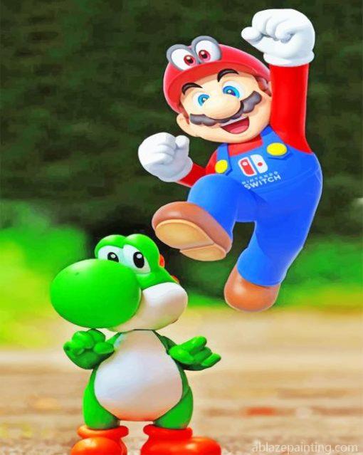 Mario And Yoshi Paint By Numbers.jpg