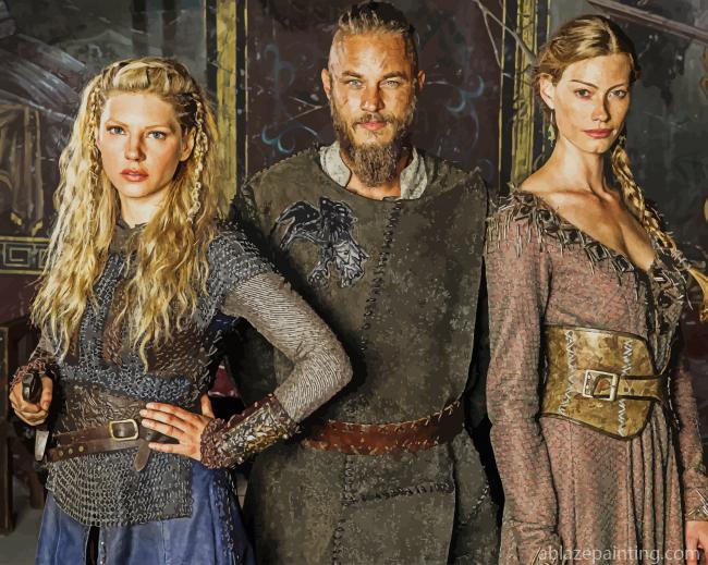 Ragnar Aslaug And Lagertha New Paint By Numbers.jpg
