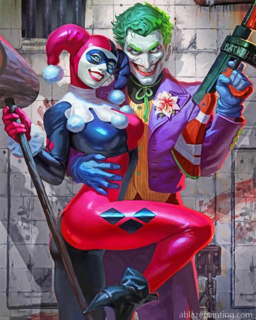 Joker And Harley Quinn New Paint By Numbers.jpg