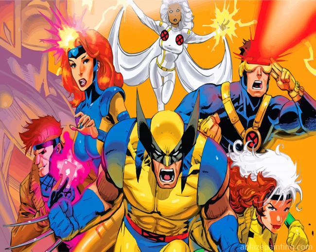 X Men The Animated Series Paint By Numbers.jpg