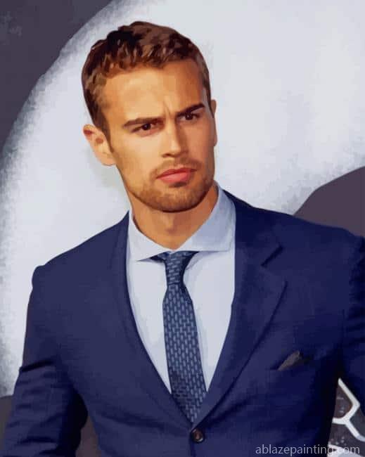 Theo James With Classy Suit New Paint By Numbers.jpg