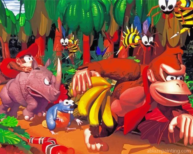 Donkey Kong Game Paint By Numbers.jpg