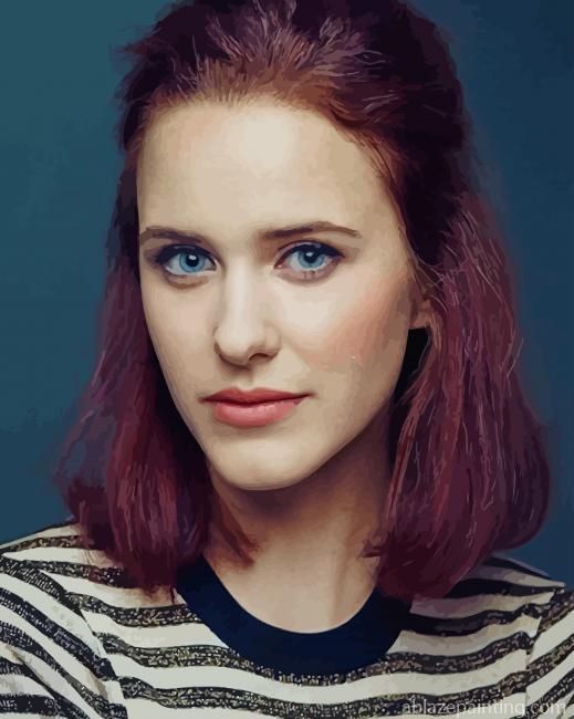 The American Actress Rachel Brosnahan New Paint By Numbers.jpg