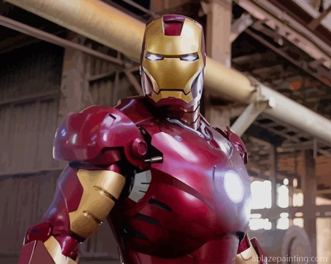 Iron Man Marvel New Paint By Numbers.jpg