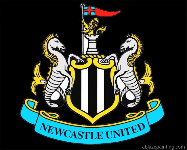 Newcastle United Logo Club Paint By Numbers.jpg