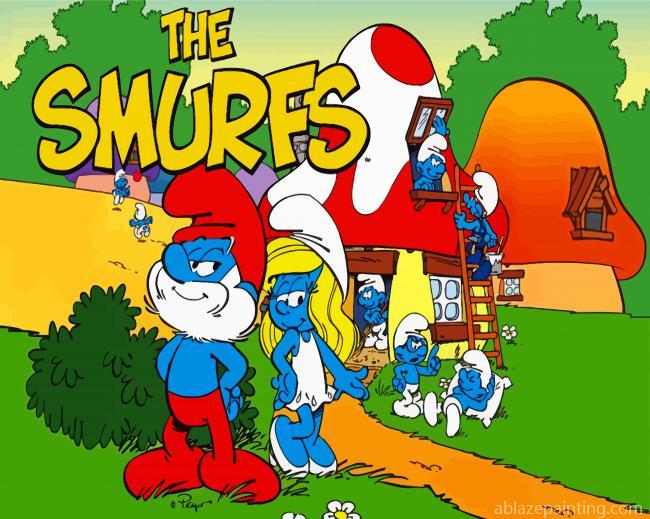 The Smurfs Adventure Paint By Numbers.jpg