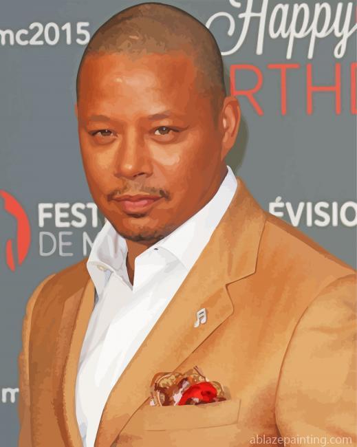 American Actor Terrence Howard Paint By Numbers.jpg