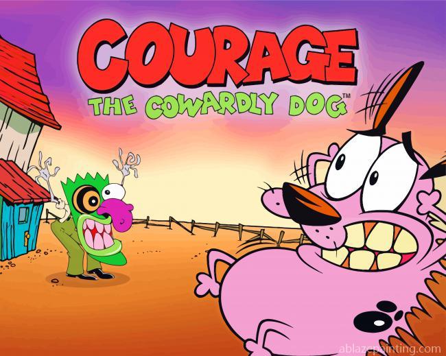 Courage The Cowardly Dog Paint By Numbers.jpg