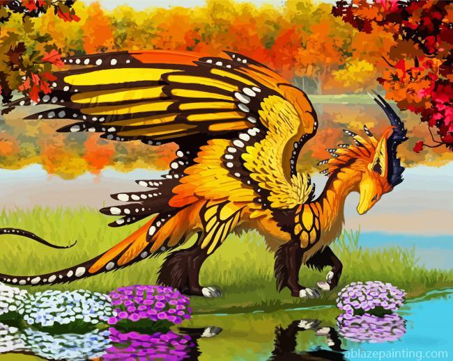 Fantasy Butterfly Dragon Paint By Numbers.jpg