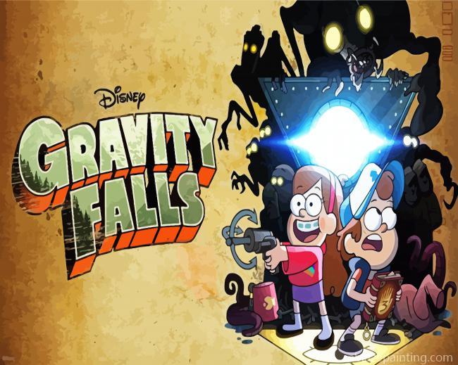 Gravity Falls Animation Poster Paint By Numbers.jpg