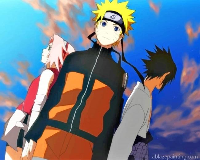 Naruto Shippuden Naruto Sasuke And Sakura New Paint By Numbers.jpg