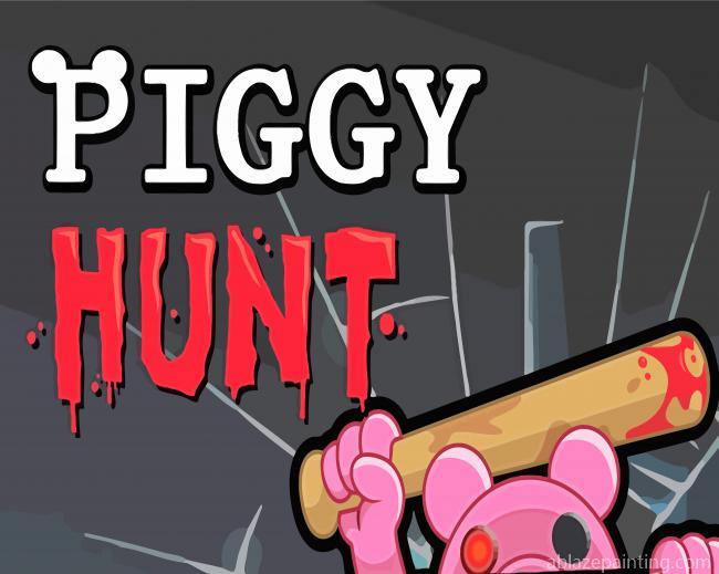 Piggy Hunt Game Poster Paint By Numbers.jpg