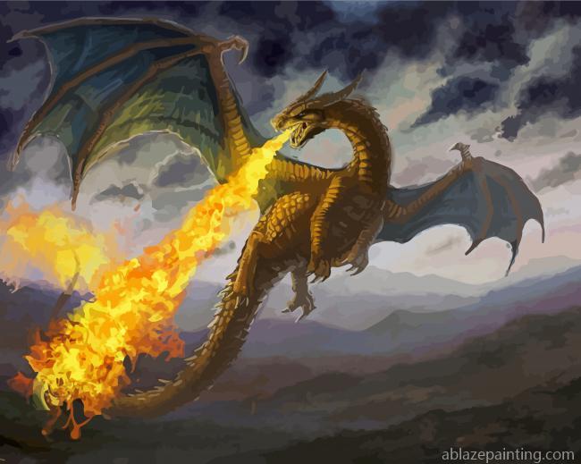 Dragon Breathing Fire Paint By Numbers.jpg