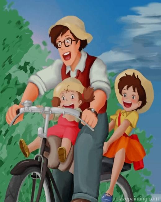 Mei And Her Little Family New Paint By Numbers.jpg