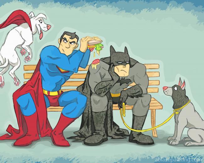 Krypto The Superdog And Ace Batman New Paint By Numbers.jpg