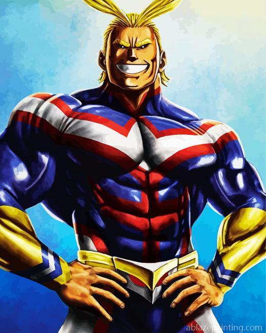 The Superhero All Might Paint By Numbers.jpg