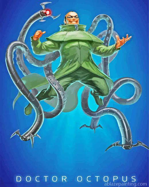 Doctor Octopus Character Poster Paint By Numbers.jpg