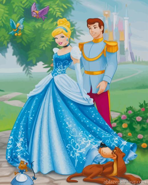 Cinderella With Her Prince New Paint By Numbers.jpg