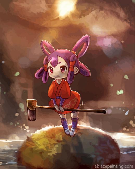 Sakuna Of Rice And Ruin Character Paint By Numbers.jpg