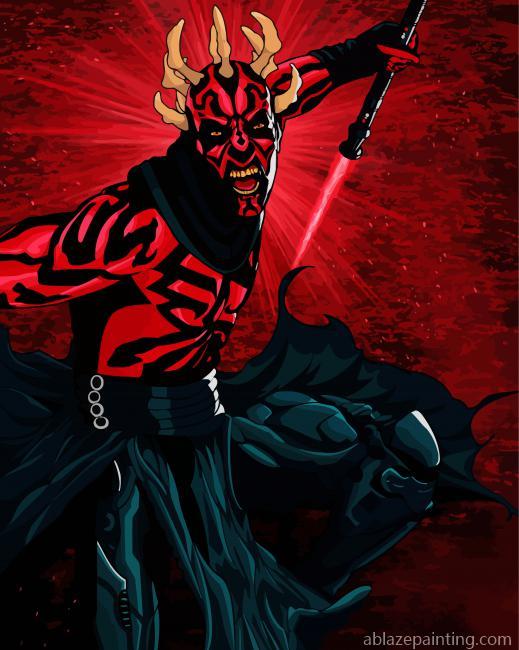 Warrior Darth Maul Paint By Numbers.jpg