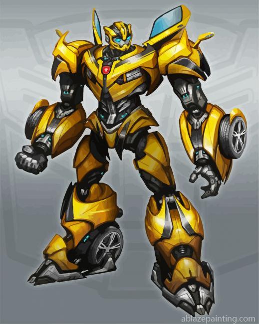 Yellow Megatron Paint By Numbers.jpg