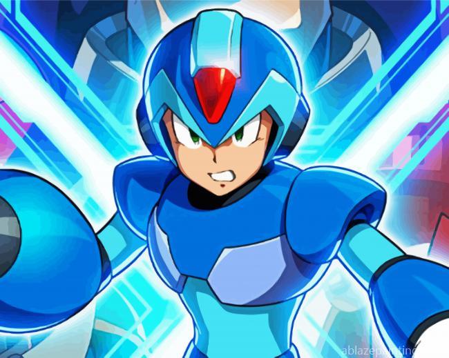 Mega Man Character Paint By Numbers.jpg