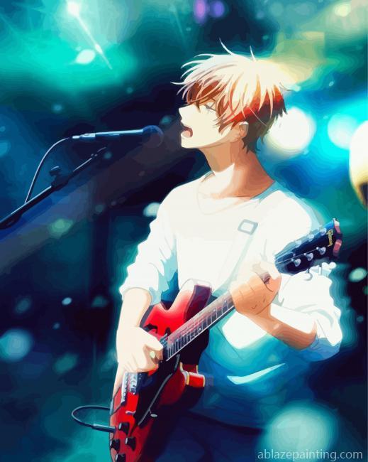 Mafuyu Satou Singing And Playing Guitar Paint By Numbers.jpg