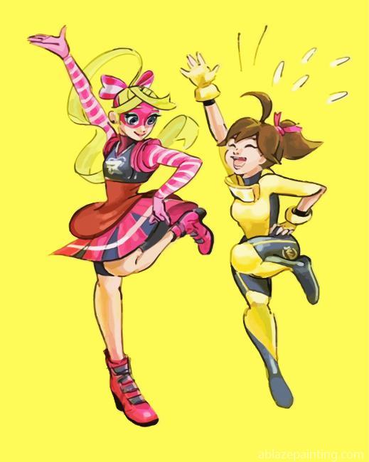Ribbon Girl And Mechanica Paint By Numbers.jpg
