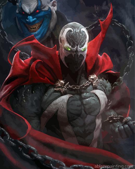 The Fictional Character Spawn Paint By Numbers.jpg