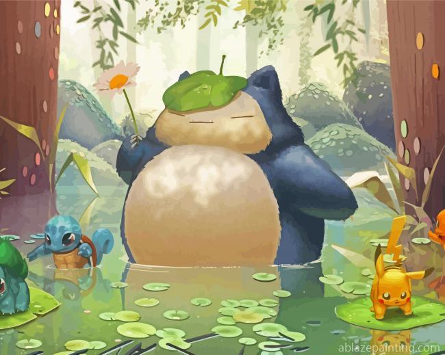 Snorlax Character Paint By Numbers.jpg