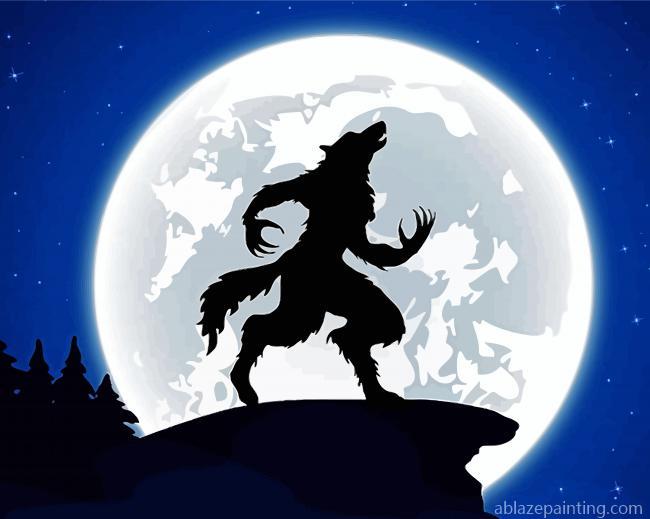 Werewolf Silhouette Paint By Numbers.jpg