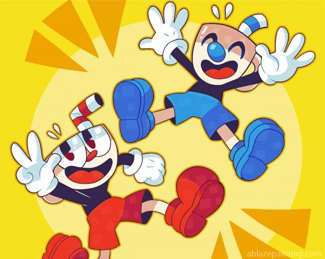 Cuphead Games Characters Paint By Numbers.jpg