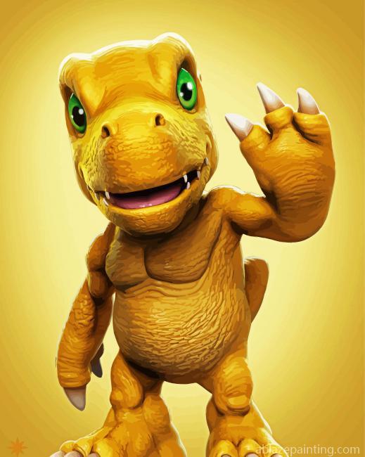 Agumon Character Paint By Numbers.jpg