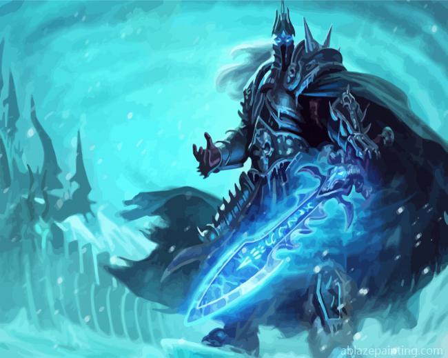Strong Arthas Menethil Paint By Numbers.jpg