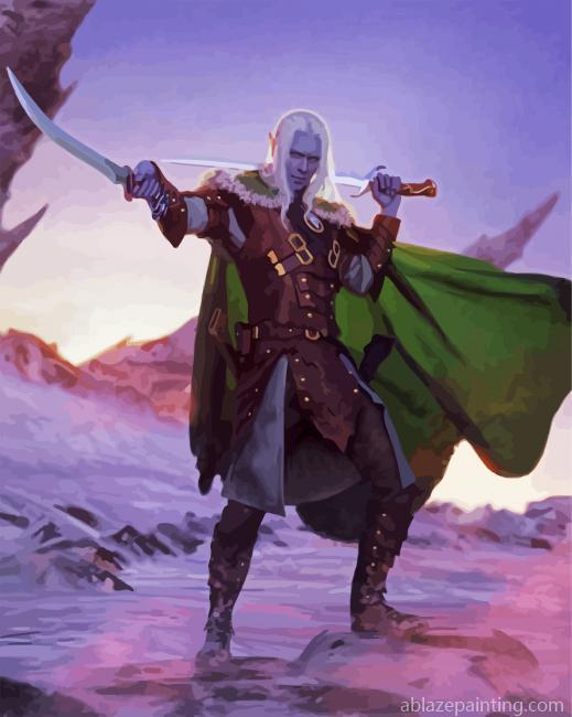Drizzt Do'urden Paint By Numbers.jpg