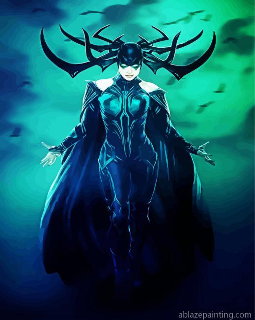 Hela Goddess Of Death Paint By Numbers.jpg