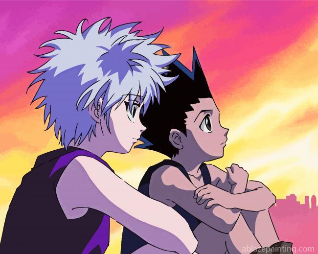 Gon And Killua Characters Paint By Numbers.jpg