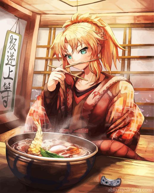 Anime Girl Eating Ramen Paint By Numbers.jpg